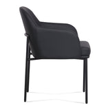 Sydney Performance Vegan Leather Armchair - Set of 2 - Black