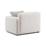 Travie Modular Corner Armchair - White Sand / RAF