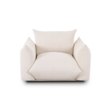 Saint Tropez Stuffed Indoor/Outdoor Armchair - Cream