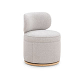 Amaya Swivel Desk Chair - Grey