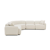 Travie 5-Piece Modular Large L-Sectional - Sand