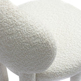 Manu Performance Fabric Side Chair - Off-White