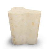 Slab Faux Terrazzo Indoor/Outdoor Side Table - Butternut