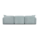 Travie 112" Modular Sofa - Sea Blue