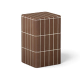 Tatiana Square Concrete Indoor/Outdoor Side Table - Terracotta