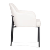 Sydney Performance Vegan Leather Armchair - Set of 2 - Cream