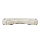 Travie 5-Piece Modular Large L-Sectional - Sand