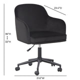 Sydney Office Desk Chair - Black