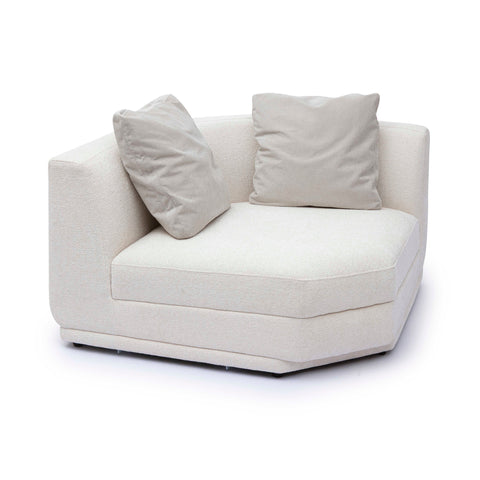 Perry Modular Corner Wedge - Cream