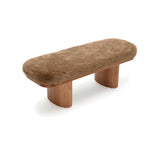 Ollie Upholstered Bench (48"-57") - Taupe / 48"