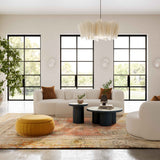 Fickle Swivel Accent Chair - Cream
