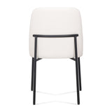 Sydney Performance Vegan Leather Dining Chair - Set of 2 - Cream