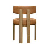 Odessa Performance Dining Chair - Saddle Brown / 31"
