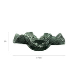 Col Green Glass Bowl (9"-11") - 9"
