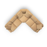 Perry 5-Piece Modular L-Sectional - Tan