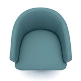 Kristen Rolling Desk Chair - Sea Foam Green