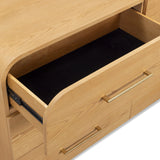 Marissa 62" Ash 6-Drawer Dresser - Natural Ash