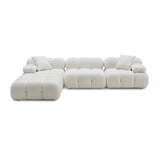 Calliope 4-Piece Performance Modular Sectional - Cream