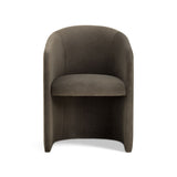 Seraphina Performance Velvet Dining Chair - Chocolate Brown