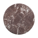 Juju 2-Piece Faux Marble Indoor/Outdoor Nesting Coffee Table Set - Red Levanto