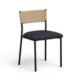 Celine Performance Boucle Dining Chair - Set of 2 - Black