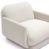 Azalea Performance Velvet Accent Chair - Cream