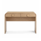Moonrise 48" Natural Ash 2-Drawer Desk