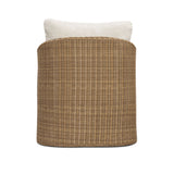Axel Boucle Outdoor Accent Chair - Cream
