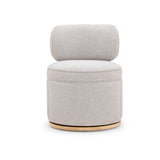 Amaya Swivel Desk Chair - Grey