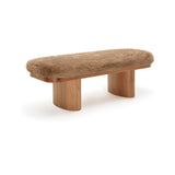 Ollie Upholstered Bench (48"-57") - Taupe / 48"