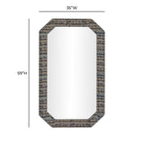 Charlene 35"X59" Jewel Wall Mirror - Apex Print