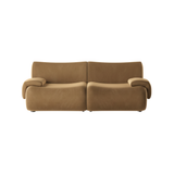 Zenith 80" Modular Loveseat - Brown