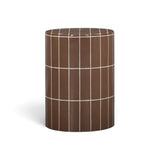 Tatiana Round Concrete Indoor/Outdoor Side Table - Terracotta