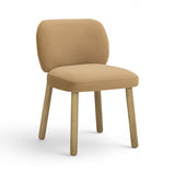 Foxy Performance Fabric Dining Chair - Camel