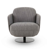 Solange Swivel Accent Chair - Grey
