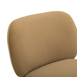 Foxy Performance Fabric Dining Chair - Camel
