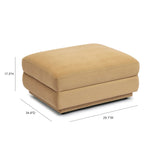 Perry Modular Ottoman - Tan