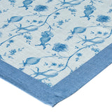 Dolce Natural Cotton Table Cloth - Baby Blue / 70" x 140"