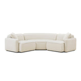 Travie 3-Piece Modular L-Sectional - Sand