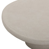 Jade Concrete Indoor/Outdoor Nesting Coffee Table Set - Cream