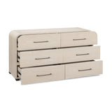 Marissa 62" Ash 6-Drawer Dresser - Washed Ash