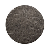 Cynthia 36" Concrete Indoor/Outdoor Coffee Table - Dark Emperador Marble