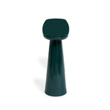 Baila 50" Glossy Lacquer Console Table - Forest Green