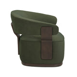 Madison Performance Swivel Accent Chair - Green