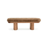 Ollie Upholstered Bench (48"-57") - Taupe / 48"