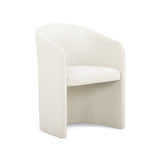 Seraphina Performance Velvet Dining Chair - Cream