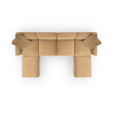Perry 6-Piece Modular U-Sectional - Tan