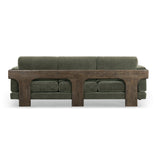 Elyn 91" Sofa - Olive Green