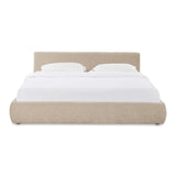 Isla Upholstered Bed - Taupe / King