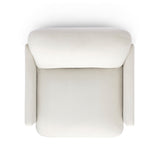Azalea Performance Velvet Accent Chair - Cream